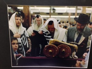 daddy at Maftair w the Rebbe