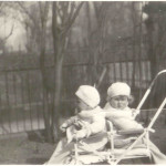 Twins in carriage