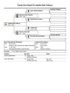 Isabella Family Report